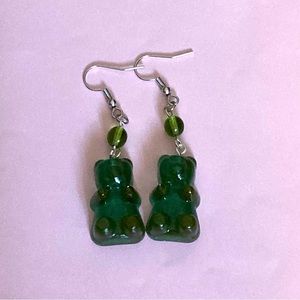 Gummy Bear Earrings - Handmade with Resin
